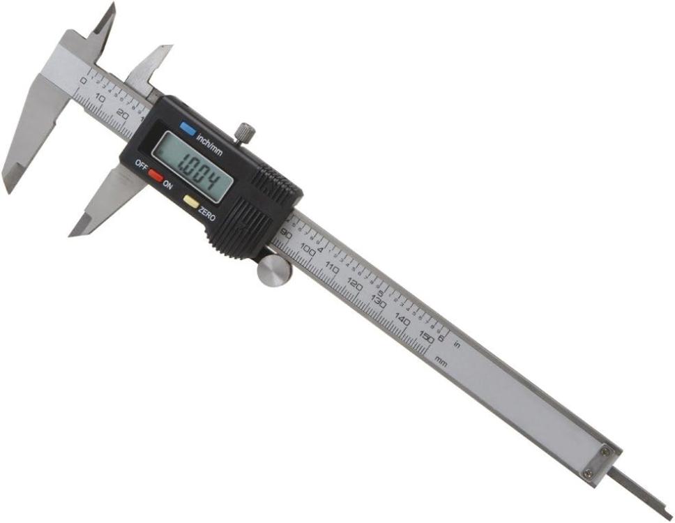 Pittsburgh 6&quot; Digital Caliper Metric and SAE with Case : Amazon.ca:  Industrial &amp; Scientific