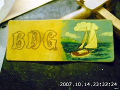 sailboat wallet