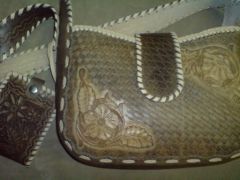 Set of wallet and bag