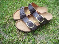 sharkskin Birkenstocks