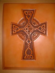 Celtic cross - a close up view