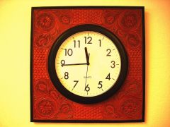 Tooled Clock