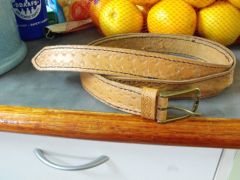 My first belt...it's a bit rough.