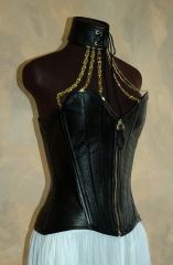 Corset front, reverse side