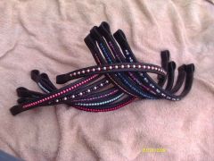 selection of beaded browbands pic 2
