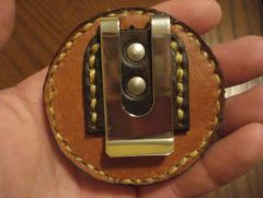 Badge holder (back belt clip)