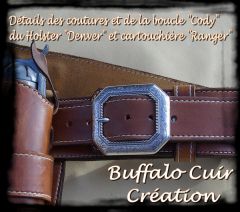 buffalo cuir holster " Denver" model