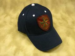 Ballcap with Leather Patch