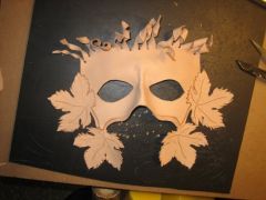 2009 - Greenman Mask in Progress