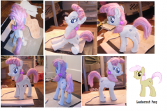 Leathercraft Pony - made from suede