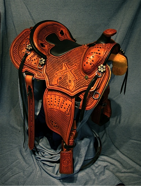 Gambler saddle