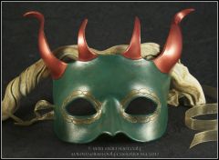 Four-Horned Dragon Mask by Eirewolf