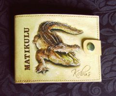 Crocodile wallet. 