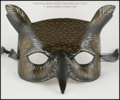 Great Horned Owl Mask by Eirewolf