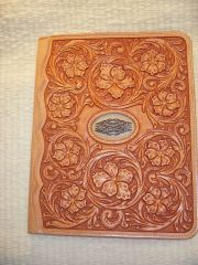 Notebook with Hitched Horsehair Inlay