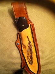 My sheath for my new Michael Morris knife