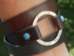 Metal Ring Wrap Bracelet