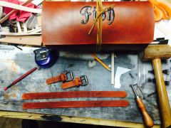Tool bag being made
