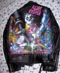 Alice Cooper leather jacket