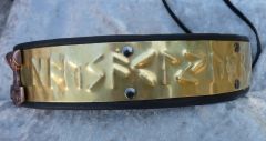 repousse in brass