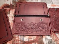 Biker Wallet interior