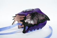 purple butterfly cuff side