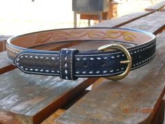 Buckstitched Belt