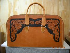 Tooled Duffel Sized Bag