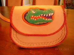 Florida Gator Purse (with permission from the Univ. of Florida)