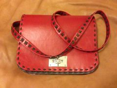 Saddle bag purse