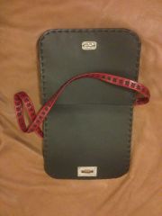 Saddle bag purse