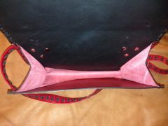 Saddle bag purse