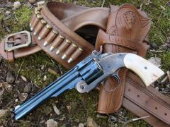 Virgil Cole Style Holster & Money Belt