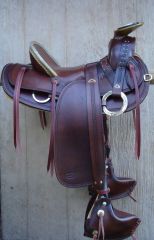 Fully Covered Mexican Style Saddle