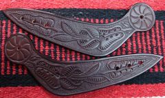 Teddy Roosevelt Style Spur Straps