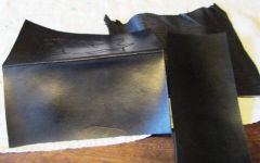 stylized horse checkbook pieces