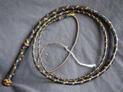 Black&yellow kangaroo bull whip
