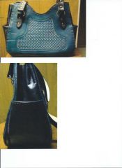 Milled Vegetable Tan Leather Purse
