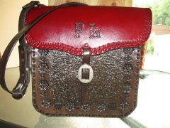 Saddle bag front---(half of saddle bag for tablet case)