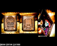 Greaser Skull Wallet