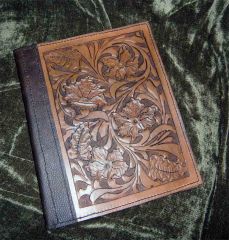 front of document folder