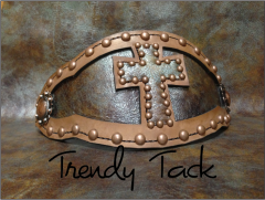 cross inlay brown