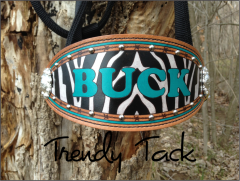 Zebra Painted Noseband
