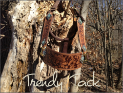 leaf scroll halter front