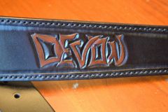 Custom Guitar Strap for Devon in L.A.