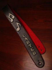 Custom Guitar Strap For Carter in Dallas