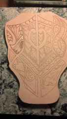 Archer arm guard Polynesian