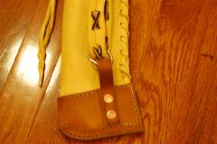 Buffalo Hide scabbard