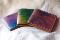 corter Tie Dye leather