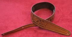 Guitar Strap Braided Edges